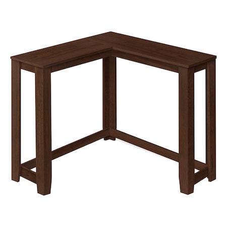 Monarch Specialties Accent Table, Console, Entryway, Narrow, Corner, Living Room, Bedroom, Brown Laminate, Contemporary I 3661